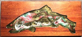 Pop Art Trout Plaques